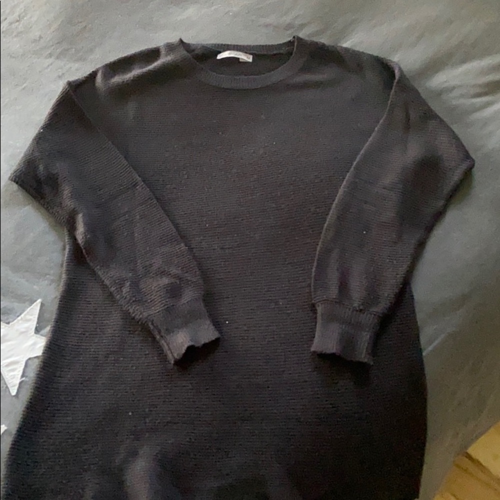 Carmar black tunic style sweater from LF